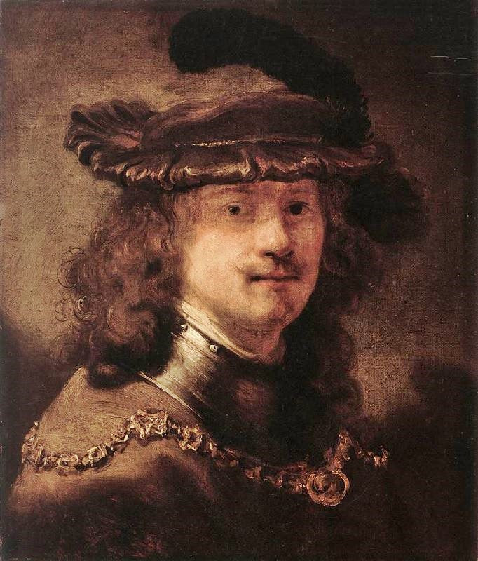Self Portrait, Possibly by Rembrandt van Rijn
