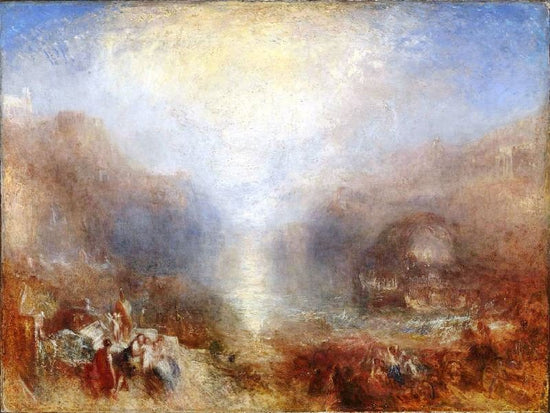 Mercury Sent To Admonish Aeneas by Joseph Turner