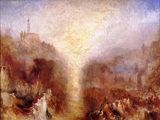 The Visit To The Tomb by Joseph Turner