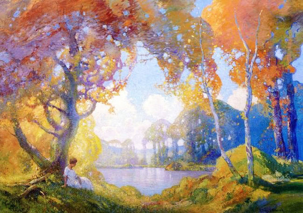 Oliver Hotel Summer (Fall Landscape) by Georges Ames Aldrich