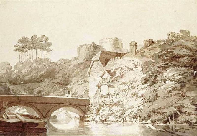 Tonbridge Castle, Kent by Joseph Turner