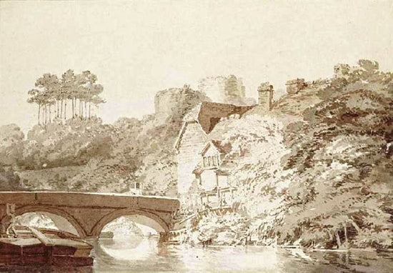 Tonbridge Castle, Kent by Joseph Turner