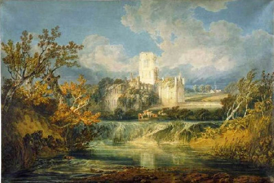 Kirkstall Abbey, Yorkshire by Joseph Turner