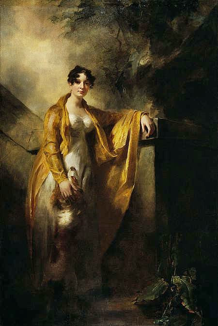 Justina Camilla Wynne, Mrs Alexander Finlay Of Glencorse (1785-1814) by Sir Henry Raeburn R.A. P.R.S.A.