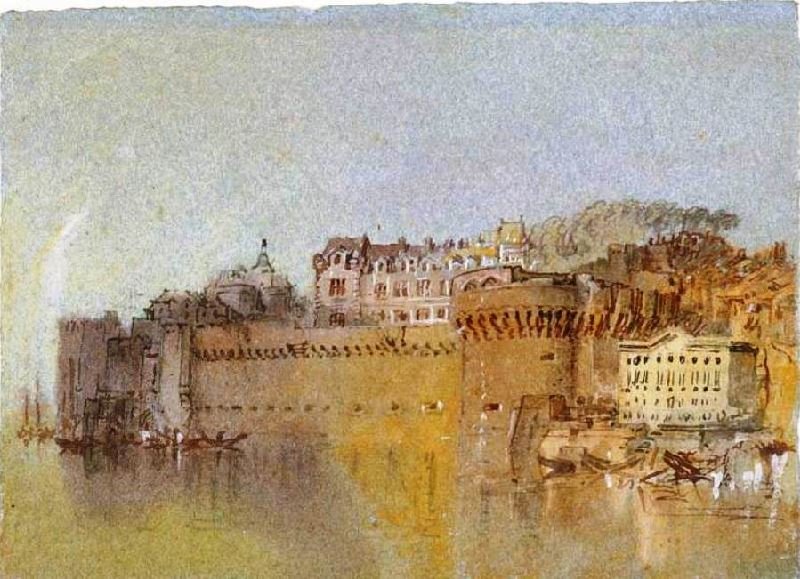 Ancenis, The Castle by Joseph Turner