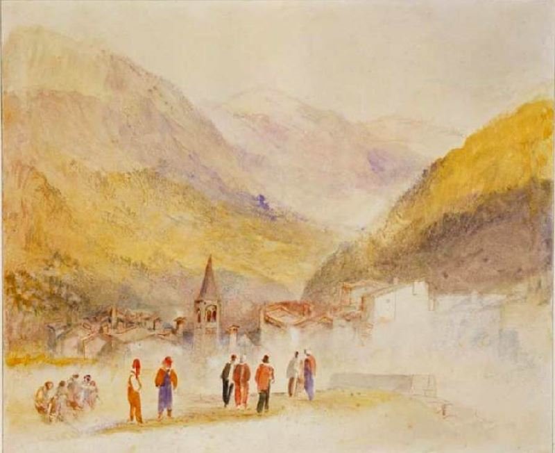 Pré St. Didier by Joseph Turner