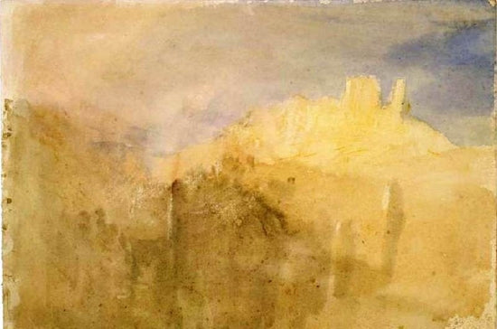 The Yellow Castle’, Beilstein On The Moselle by Joseph Turner