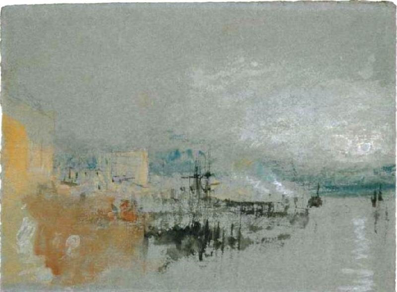 SHIPPING WITH BUILDINGS, VENICE