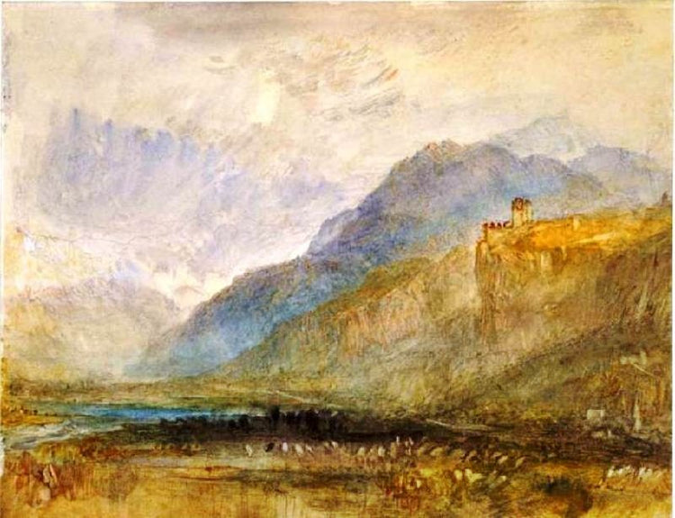 Alpine Landscape by Joseph Turner