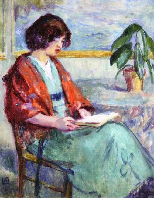 Mrs. Abrams In Paris by Lucien Abrams