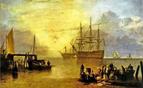 The Sun Rising Through Vapour by Joseph Turner