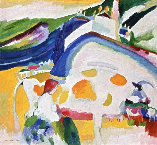 The Cow by Wassily Kandinsk