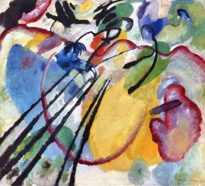Improvisation 26 (Rowing) by Wassily Kandinsk