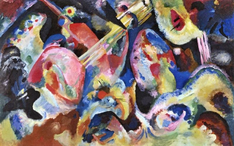 Improvisation Deluge by Wassily Kandinsk