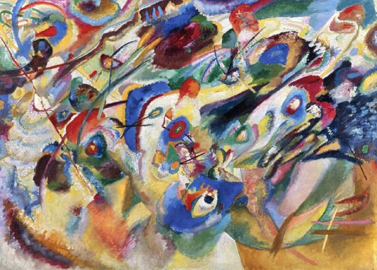 Sketch 2 For Composition Vii [1913] by Wassily Kandinsk