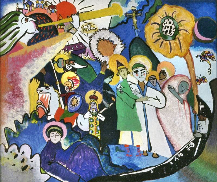 All Saints I by Wassily Kandinsk