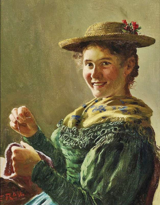 SEWING GIRL