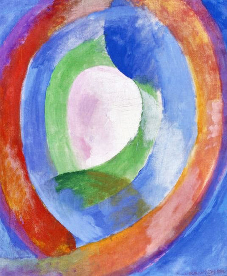 Circular Forms, Moon No. 1 by Robert Delauna