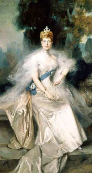 Queen Alexandra by Francois Flameng