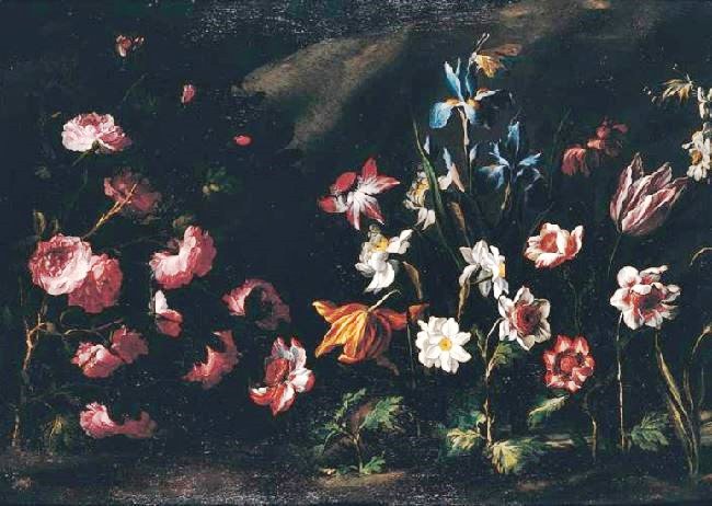 A Landscape With Flowers by Juan de Arellano