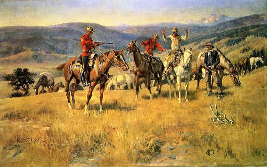When Law Dulls The Edge Of Chance by Charles Marion Russell