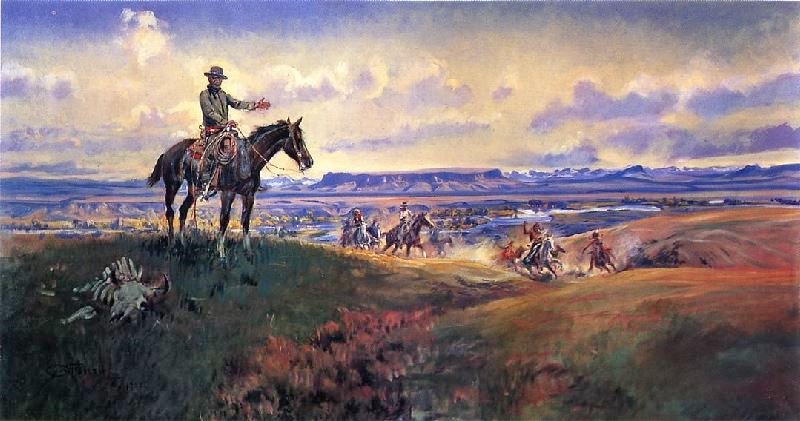 Charles M. Russell And His Friends by Charles Marion Russell