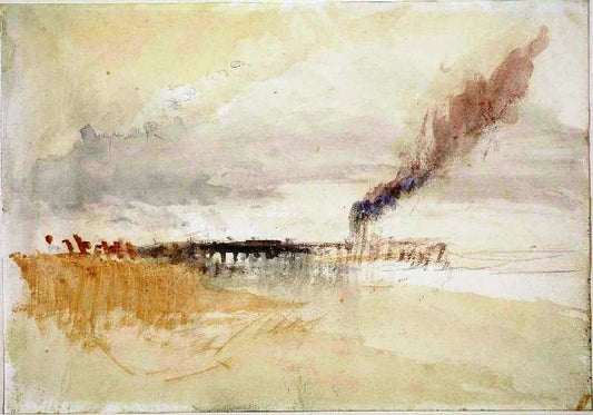 A Jetty, Margate by Joseph Turner