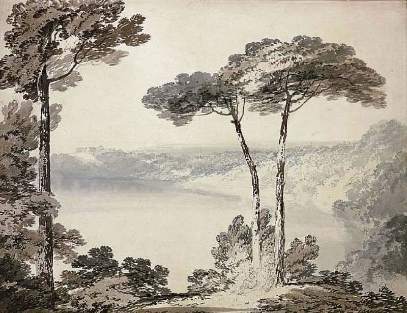 Lake Albano by Joseph Turner