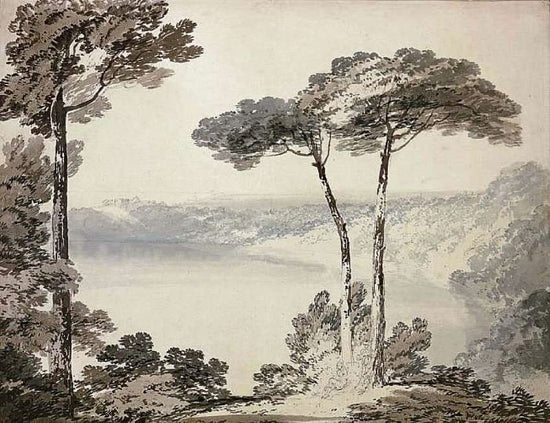 Lake Albano by Joseph Turner