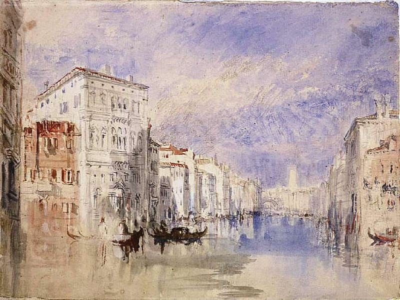 Venice, The Palazzo Balbi On The Grand Canal by Joseph Turner