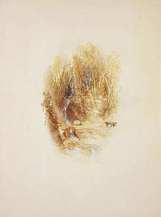Rhymer’S Glen, Abbotsford by Joseph Turner