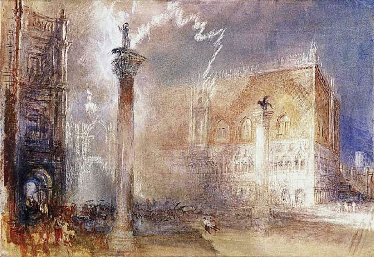 Venice, The Piazzetta by Joseph Turner