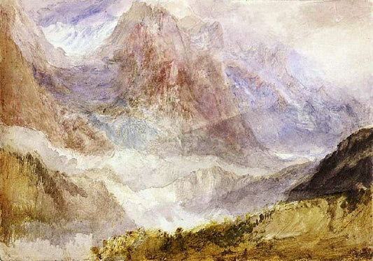 Monte Rosa (Or The Mythen, Near Schwytz) by Joseph Turner