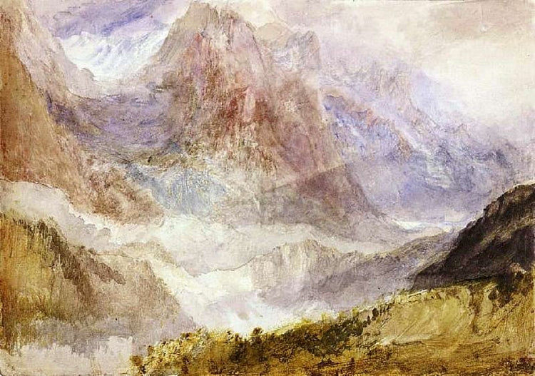 Monte Rosa (Or The Mythen, Near Schwytz) by Joseph Turner