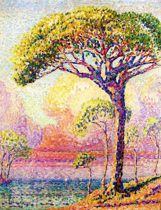 A Pine Tree by Henri Edmond Cross