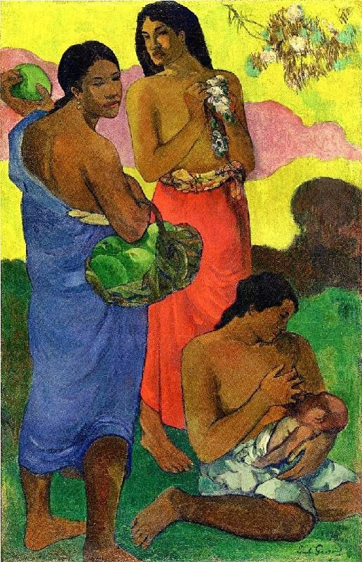 Maternite, Ii by Paul Gauguin