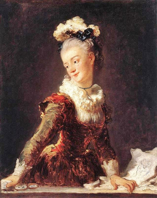 Portrait Of Marie-Madeleine Guimard by Jean-Honore Fragonard