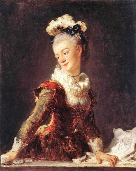 Portrait Of Marie-Madeleine Guimard by Jean-Honore Fragonard