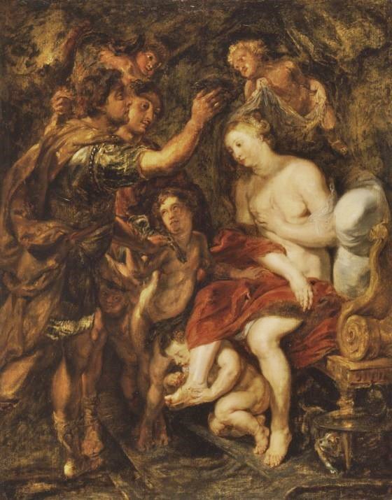 The Crowning Of Roxana by Peter Paul Rubens