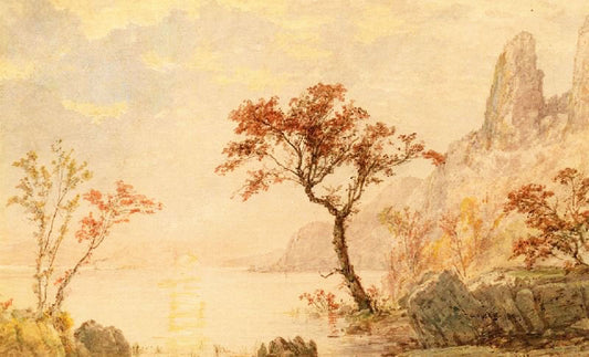 Under The Palisades by Jasper Francis Cropse