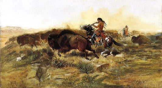 Wild Meat For Wild Men by Charles Marion Russell