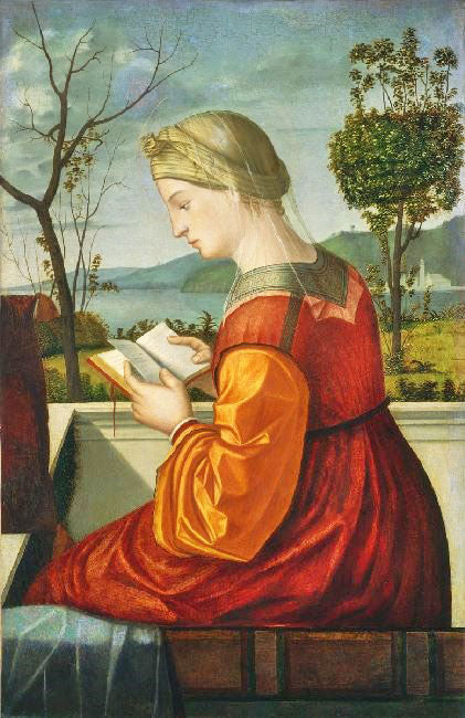 The Virgin Reading by Vittore Carpaccio