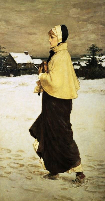 Priscilla by George Henry Boughton