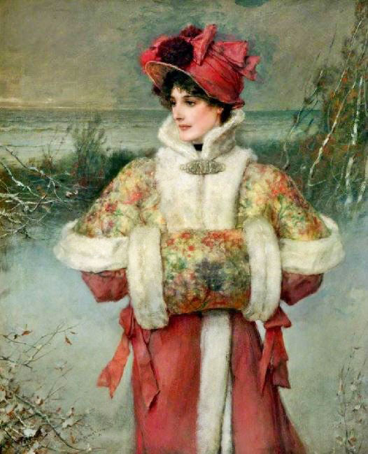 The Lady Of The Snows by George Henry Boughton