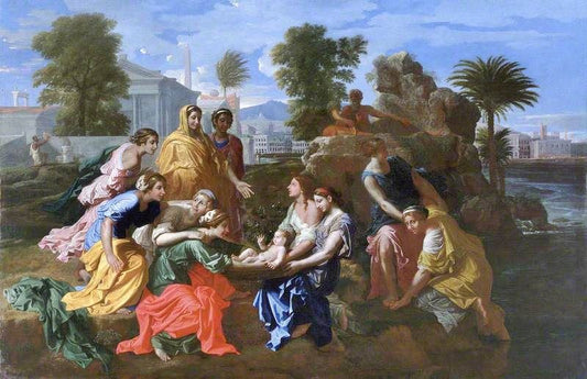 The Finding Of Moses by Nicolas Poussin