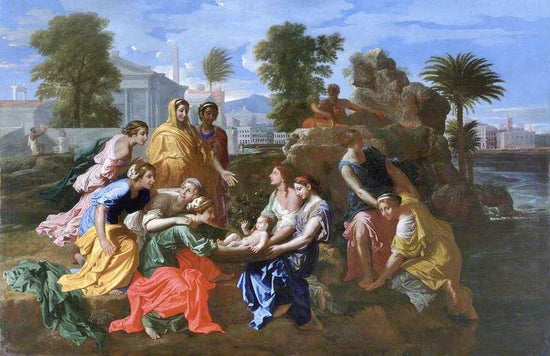 The Finding Of Moses by Nicolas Poussin
