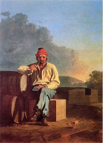 Mississippi Boatman by George Caleb Bingham
