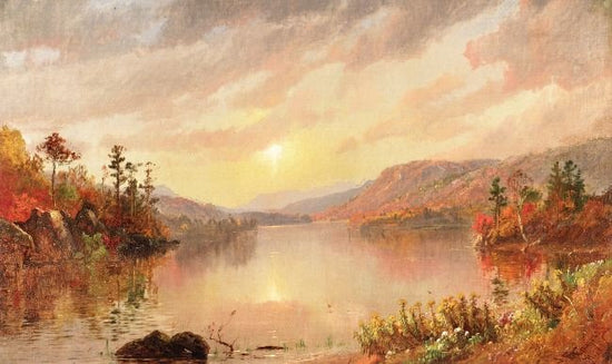 Autumn Lake by Jasper Francis Cropse