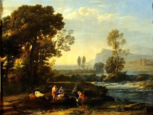 Landscape With The Rest On The Flight To Egypt by Claude Lorrain (Gellée)