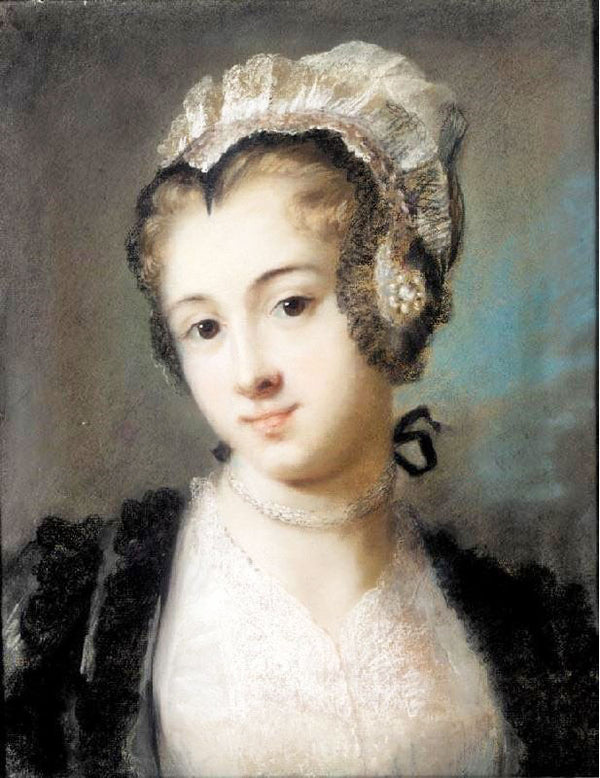 A Young Woman In Tyrolean Costume by Rosalba Carriera
